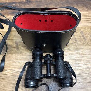 Vintage Sunset Binoculars 7x35 Amber Coated Optics 72581 Wide Angle 525ft@1000yd